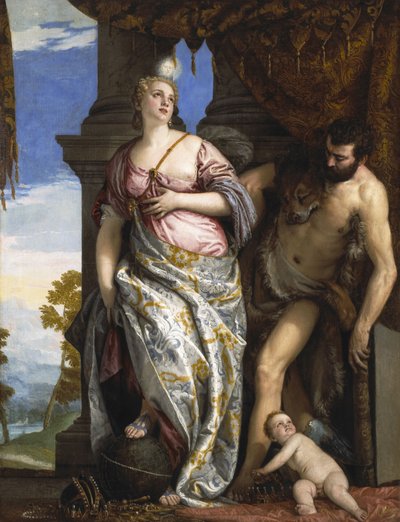 Allegoria della saggezza e della forza da Paolo Veronese