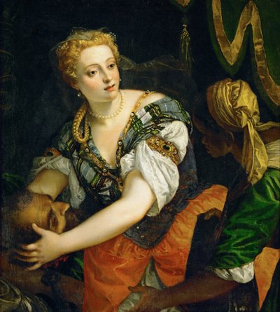 Giuditta con la testa di Oloferne da Paolo Veronese