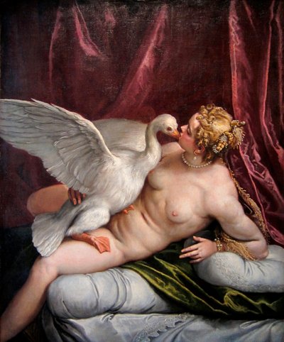 Leda e il cigno, 1585 da Paolo Veronese