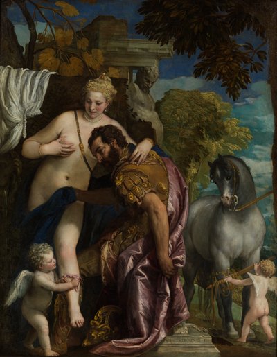 Marte e Venere uniti dall