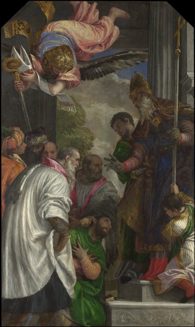 La consacrazione di San Nicola, 1562 da Paolo Veronese
