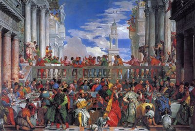 Le Nozze di Cana da Paolo Veronese