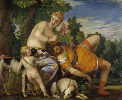 Venere e Adone da Paolo Veronese
