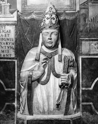 Papa Benedetto XII (m.1342) da Paolo da Siena