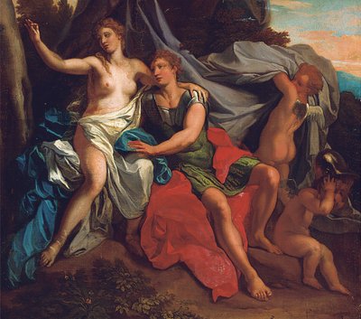 Angelica e Medoro da Paolo de Matteis