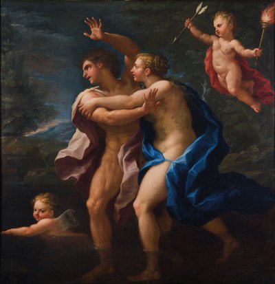 Salmacis e Ermafrodito da Paolo de Matteis