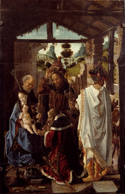 Adorazione dei Magi da Paolo de San Leocadio