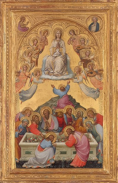 Assunzione della Vergine con medaglioni dell