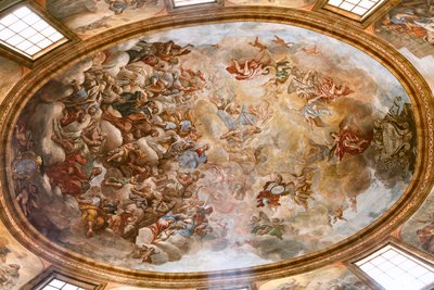 Affreschi raffiguranti la vita di San Cataldo da Paolo di Matteis