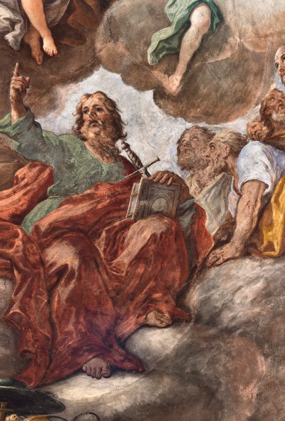 Affreschi raffiguranti la vita di San Cataldo da Paolo di Matteis