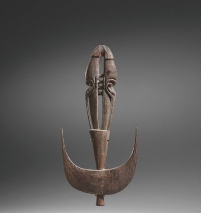 Gancio di sospensione (Samban), Iatmul, Medio Sepik, Papua Nuova Guinea da Papua New Guinean