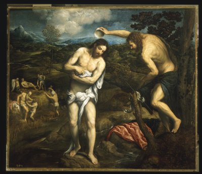 Battesimo di Cristo da Paris Bordone