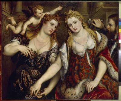 Flora, Venere, Marte e Cupido da Paris Bordone