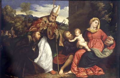 Sacra Famiglia con Sant