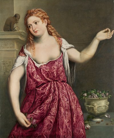 Ritratto di giovane donna da Paris Bordone