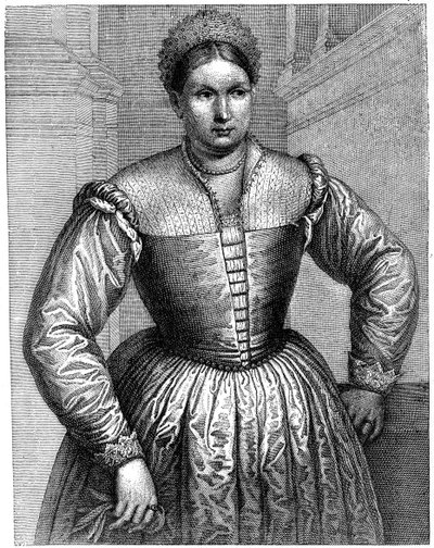 La nutrice della famiglia Medici da Paris Bordone