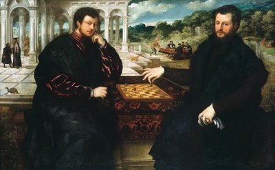 Due giocatori di scacchi da Paris Bordone
