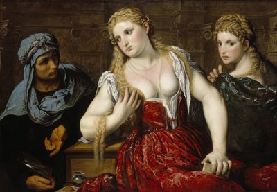 Donne veneziane alla toilette da Paris Bordone