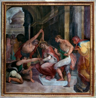 Passione di Cristo, Gesù è coronato di spine da Paris Nogari