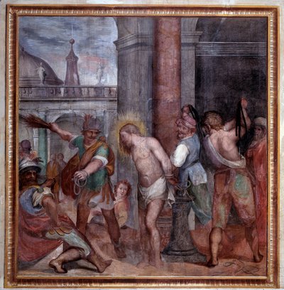 La passione di Cristo, la flagellazione di Gesù da Paris Nogari