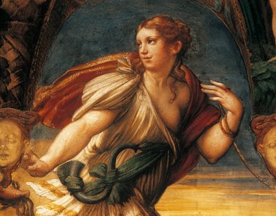 Leggenda di Diana e Atteone (dettaglio) da Parmigianino