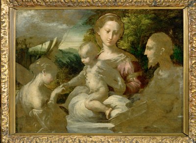 Madonna e santi ... da Parmigianino (1503 40)