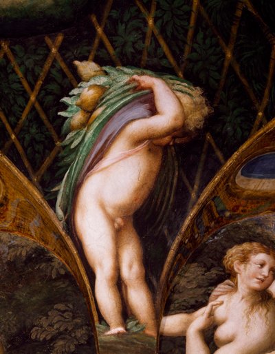 Putto, dal Mito di Diana e Atteone da Parmigianino