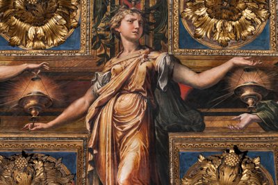 Le tre vergini sagge e le tre vergini stolte (dettaglio) da Parmigianino