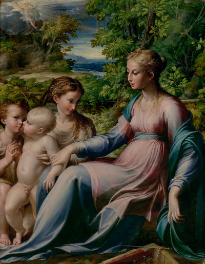 Vergine e Bambino con San Giovanni Battista e Maria Maddalena da Parmigianino