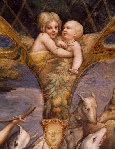 Angeli senza ali, dal Mito di Diana e Atteone da Parmigianino