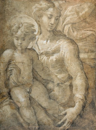Vergine con il Bambino in grembo da Parmigianino 