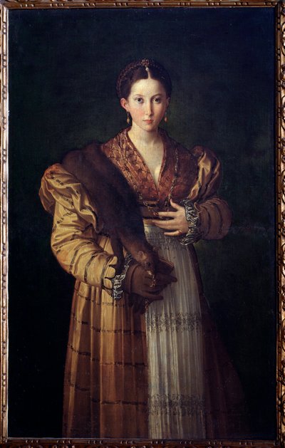 Antea Rappresentazione di Sthenebea, moglie del re Proetos, innamorata di Bellerofonte da Parmigianino