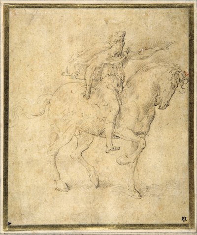 Figura equestre da Parmigianino