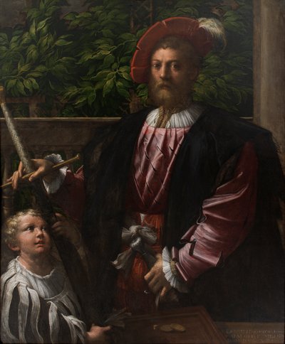 Ritratto di Lorenzo Cybo da Parmigianino