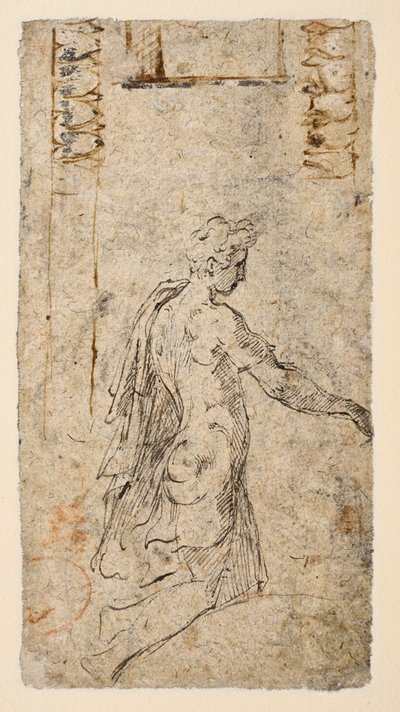 Studio di un giovane inginocchiato da Parmigianino