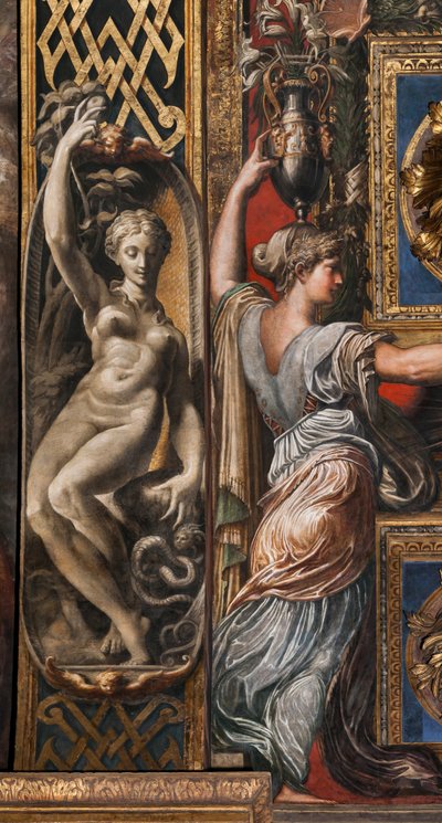 Le Tre Vergini Sagge e le Tre Vergini Stolte (dettaglio) da Parmigianino