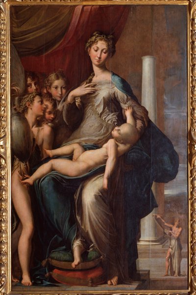 Vergine dal collo lungo - 1534 da Parmigianino
