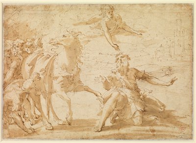 Conversione di San Paolo da Parmigianino