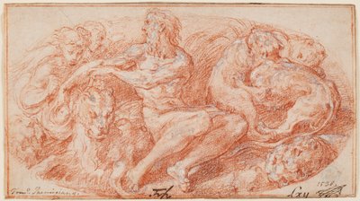 Daniel in der Löwengrube da Parmigianino