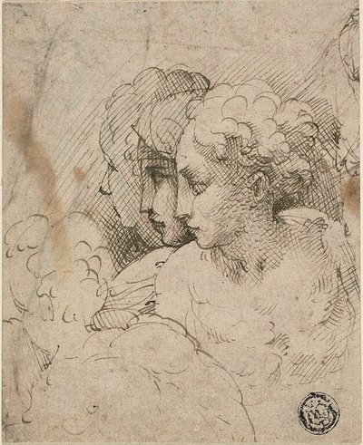Teste femminili da Parmigianino