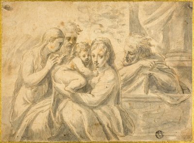 Sacra Famiglia con Maria Maddalena e Santo Maschio da Parmigianino