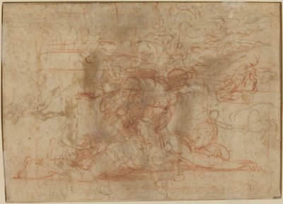 Jael e Sisera? [verso] da Parmigianino