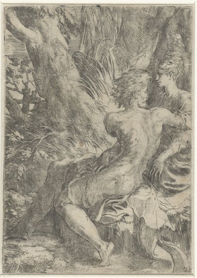 Coppia innamorata da Parmigianino