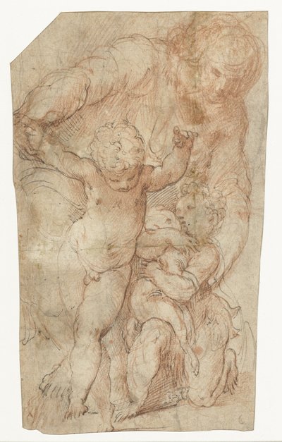 Madonna con il Bambino e il piccolo Giovanni Battista da Parmigianino