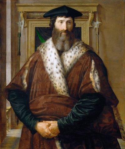 Ritratto di un uomo Malatesta Baglione, c.1535 da Parmigianino