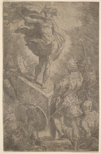 Resurrezione da Parmigianino