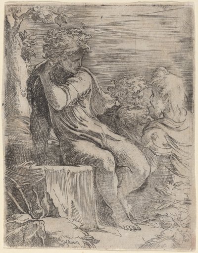 Il ragazzo e due vecchi da Parmigianino