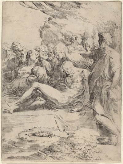 La sepoltura da Parmigianino