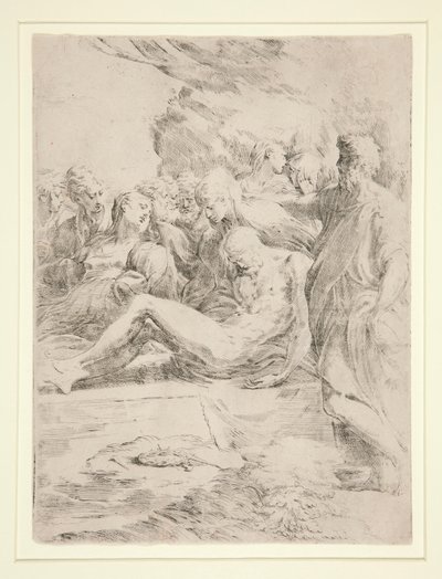 La sepoltura da Parmigianino