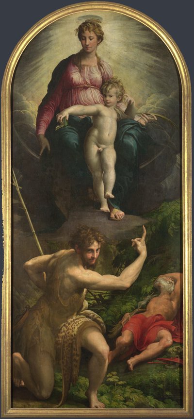 La Madonna col Bambino e i santi Giovanni Battista e Girolamo da Parmigianino